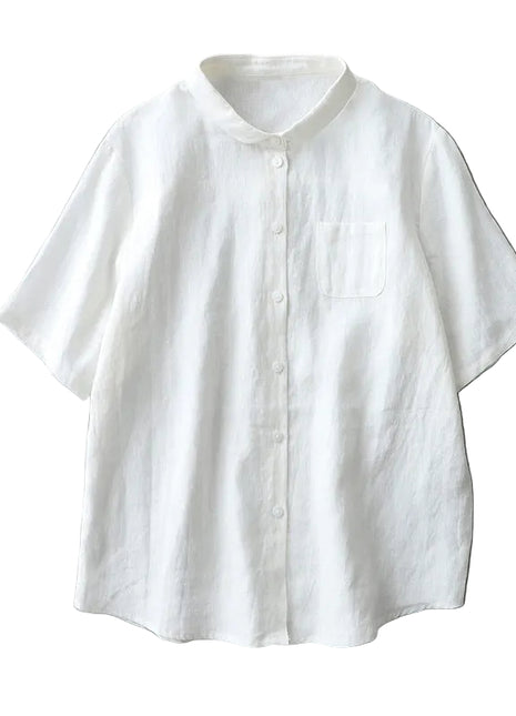 Vintage-inspired slimming blouse for women featuring a timeless design, perfect for casual and office wear.