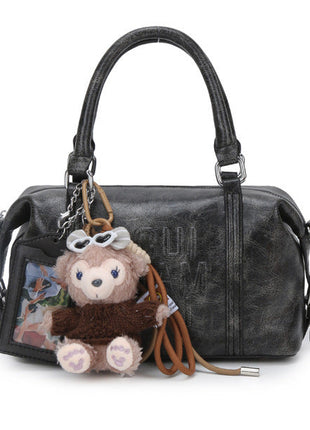 Vintage Crossbody Shoulder Handbag black