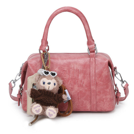 Vintage Crossbody Shoulder Handbag pink