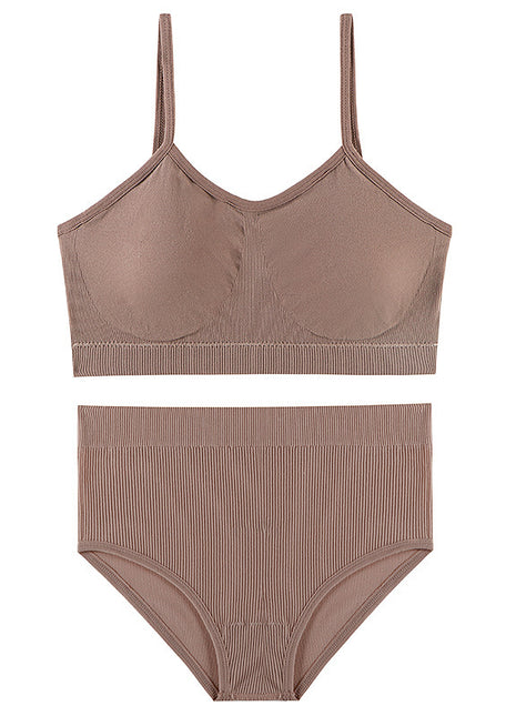 Women's Seamless Full Cup Bra and Panty Set