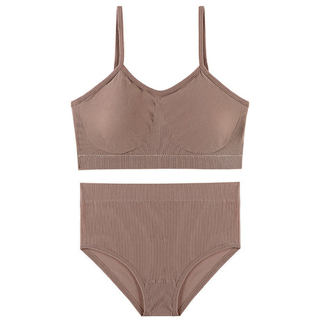 Women's Seamless Full Cup Bra and Panty Set