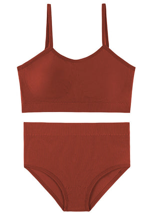 Women's Seamless Full Cup Bra and Panty Set BLNDL