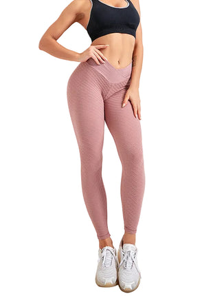 Women's Activewear Leggings in Green Black Blue Pink Gray Orange