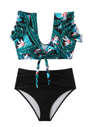 Women's Flounced Split High Waist Bikini Set
High Waist Ruffle Two-Piece Swimsuit
Elegant Flounced Bikini for Beach Holidays
Women's High-Waisted Polyester Bikini Set
Versatile Flounced High Waist Bikini