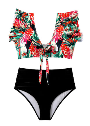Women's Flounced Split High Waist Bikini Set
High Waist Ruffle Two-Piece Swimsuit
Elegant Flounced Bikini for Beach Holidays
Women's High-Waisted Polyester Bikini Set
Versatile Flounced High Waist Bikini