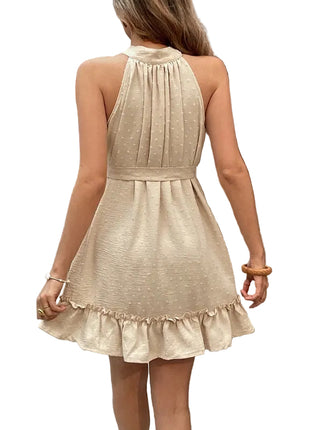 Women's Half Turtleneck Halter Neck Jacquard Midi Dress

Elegant Apricot Sleeveless Midi Dress

Lace-Up Jacquard Halter Neck Dress

Women's High-Waist Apricot Midi Dress

Versatile Apricot Jacquard Dress