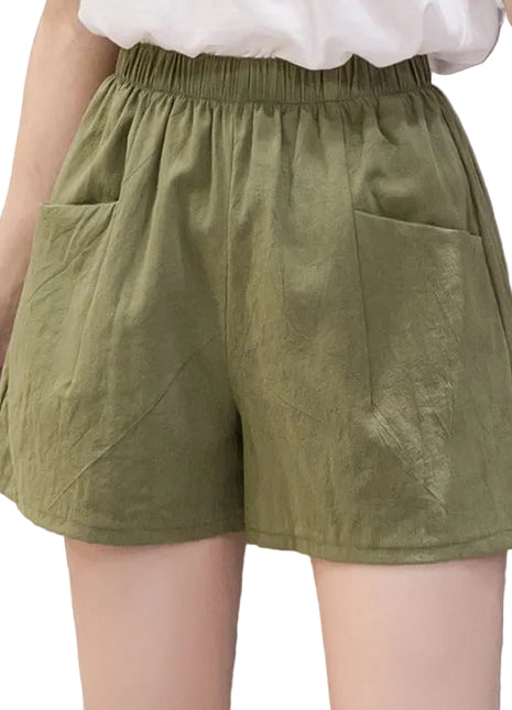 Versatile Women's High Waist Cotton Summer Shorts