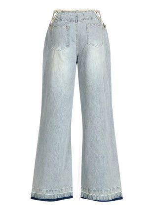 Versatile Y2K Wide Leg Jeans for Women BLNDL