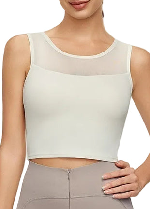 Women's Mesh Back Yoga Vest Top