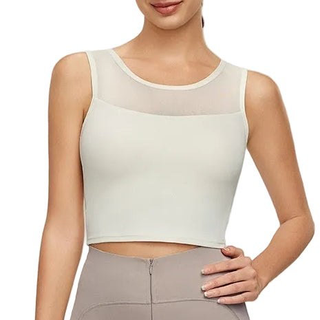 Women's Mesh Back Yoga Vest Top