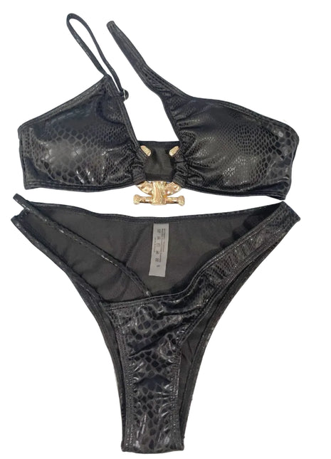 Women's Pattern Three-Point Bikini Set
