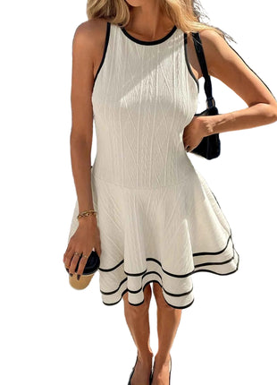 Women's Pure Desire Stitching Sleeveless Midi Dress
Elegant White Sleeveless Midi Dress
Women's Minimalist White Summer Dress
Classic White Midi Dress for Women
Versatile White Sleeveless Dress