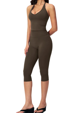 Conjunto de yoga casual adelgazante para mujer