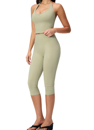 Conjunto de yoga casual adelgazante para mujer
