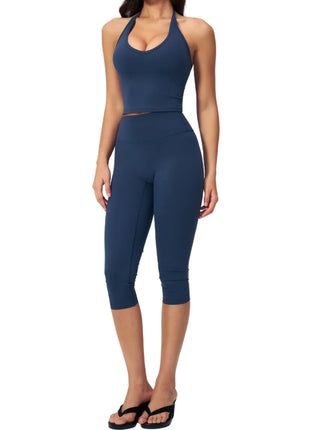 Conjunto de yoga casual adelgazante para mujer