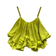 Women's Solid-Color Loose-Fit Chiffon Camisole

Elegant Sleeveless Chiffon Strap Top for Women

Women's Loose-Fit White Chiffon Camisole

Versatile Solid-Color Chiffon Vest Top

Women's Sleeveless Chiffon Top in Pink and Yellow