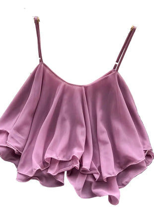 Women's Solid-Color Loose-Fit Chiffon Camisole

Elegant Sleeveless Chiffon Strap Top for Women

Women's Loose-Fit White Chiffon Camisole

Versatile Solid-Color Chiffon Vest Top

Women's Sleeveless Chiffon Top in Pink and Yellow