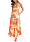 Orange & White / S