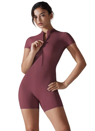 Breathable One-Piece Gym Outfit for Women