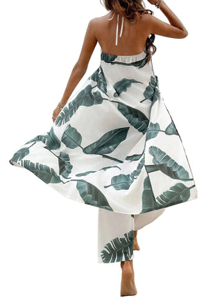 Spring Summer Women's Coordinated Two-Piece Set
