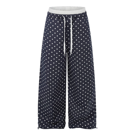 Women's casual cotton pants featuring a relaxed straight-leg silhouette for versatile styling.