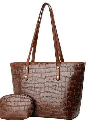 Women's street-style tote bag in Brown