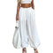 Women's white high-waisted balloon jogger pants

White loose-fitting balloon trousers for women

Women's full-length white casual jogger pants

High-waisted white balloon-leg trousers with relaxed fit

Women's lightweight white polyester casual pants

White balloon joggers styled for modern streetwear

Women's loose-fit high-waisted trousers available in sizes S to L