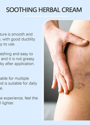 Ximonth Crema para el cuidado de las piernas | Crema herbal calmante para el alivio del edema y la mejora de la circulación