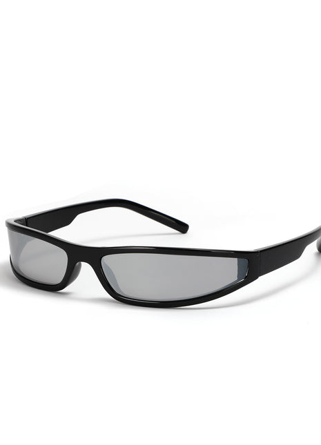 UV400 Narrow Frame Sunglasses with Lightweight PC Frame