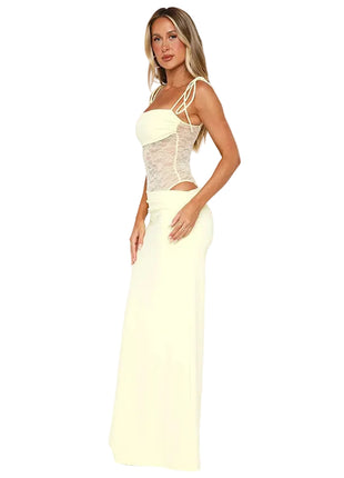 Women's Y2K Lace Long Event Dress
Black Y2K Sling Maxi Dress
Light Yellow High-Waist Long Event Dress
Light Yellow Y2K Long Party Dress
Versatile Women's Lace-Inspired Maxi Dress