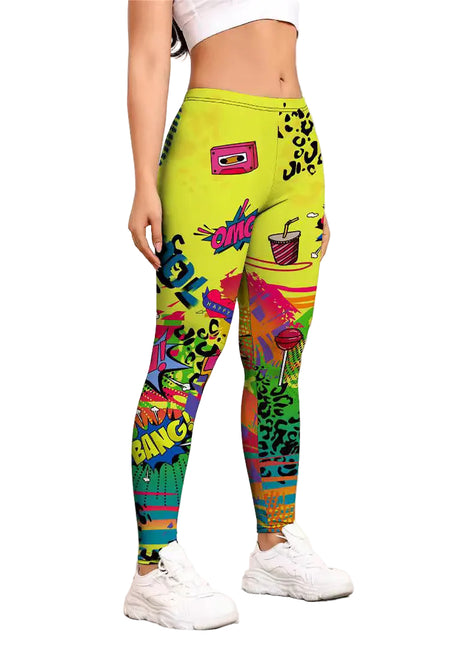 Stretch Slim Fitness Cropped Leggings