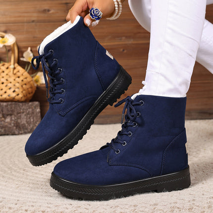 Waterproof High-top Cotton-padded Snow Boots