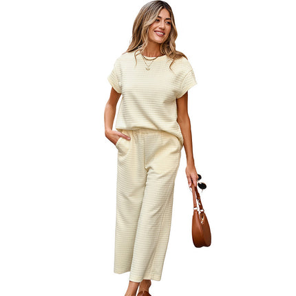 Casual Leisure Two-piece Set