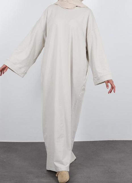 Abaya lisa elegante