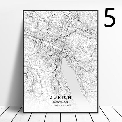 Switzerland - 60x80 cm