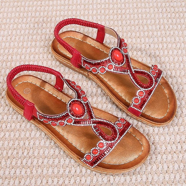 Frosted Bohemian Sandals