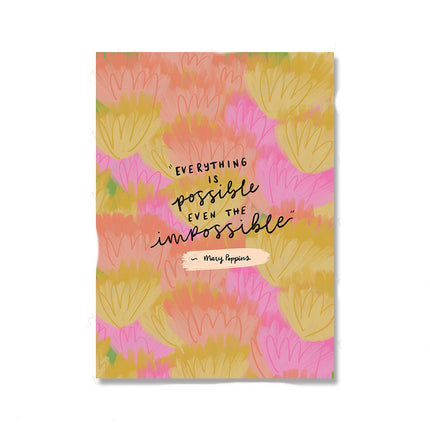 Floral Botanical Girls - 50x75 cm