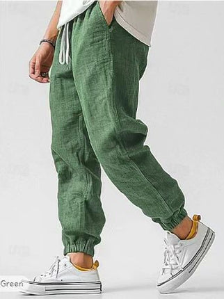 Slim-fit Ankle Banded Slacks Pants