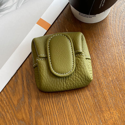 Cowhide Coin Purse & Key Case