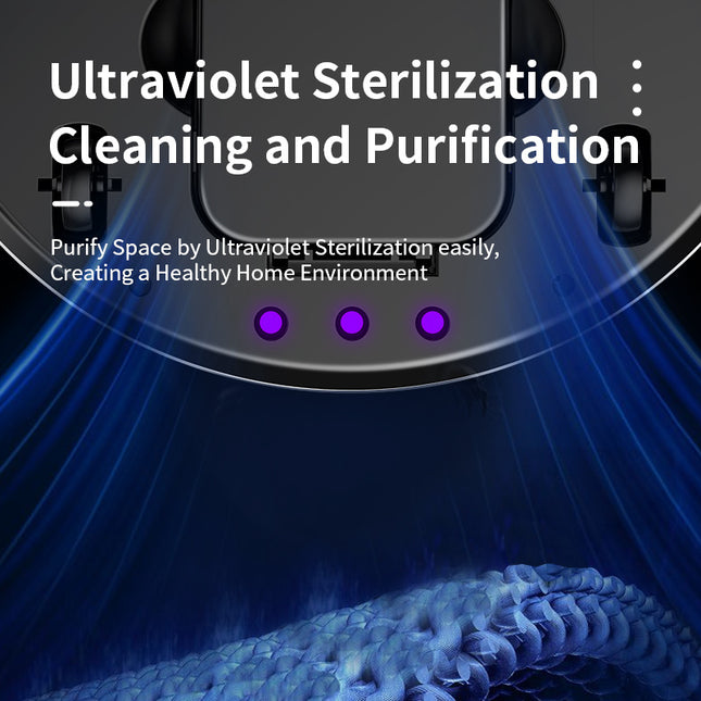 BOWAI™ 3-in-1 Smart Vacuum Cleaner – Sweep, Mop & Shine with Ultra-Thin Power