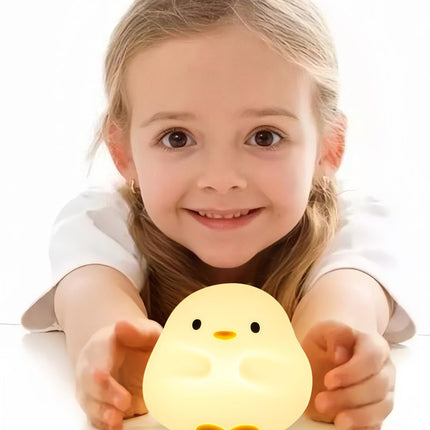 Cute Duck Silicone LED Night Lamp Touch Sensor