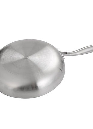 304 Stainless Steel Three-layer Induction Cooker Applicable To Gas Stove Pan