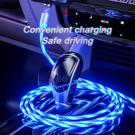 Magnetic 2-meter Cable Magnet Fast Charging Lighting Micro USB Cable LED