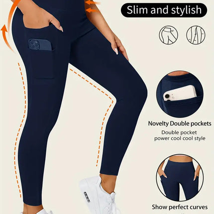 Two-pocket Tight Sports Pants