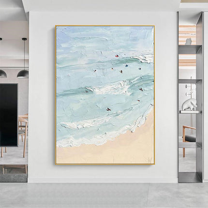 Beach Thick Oil 90 X 150 cm