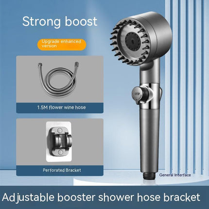 3-Gear Adjustable High-Pressure Shower Head
