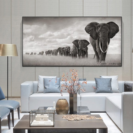 African Elephant - 60x120 cm