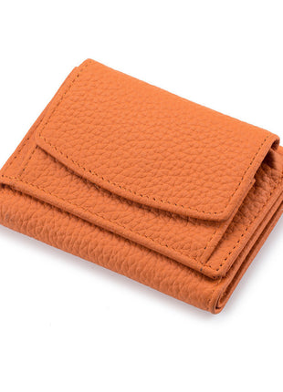 Japanese Style Leather Mini Wallet