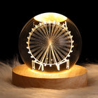 Solid Wood Lamp Holder / Ferris Wheel 6CM