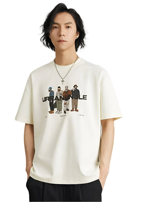Tendencia de camisetas estampadas americanas